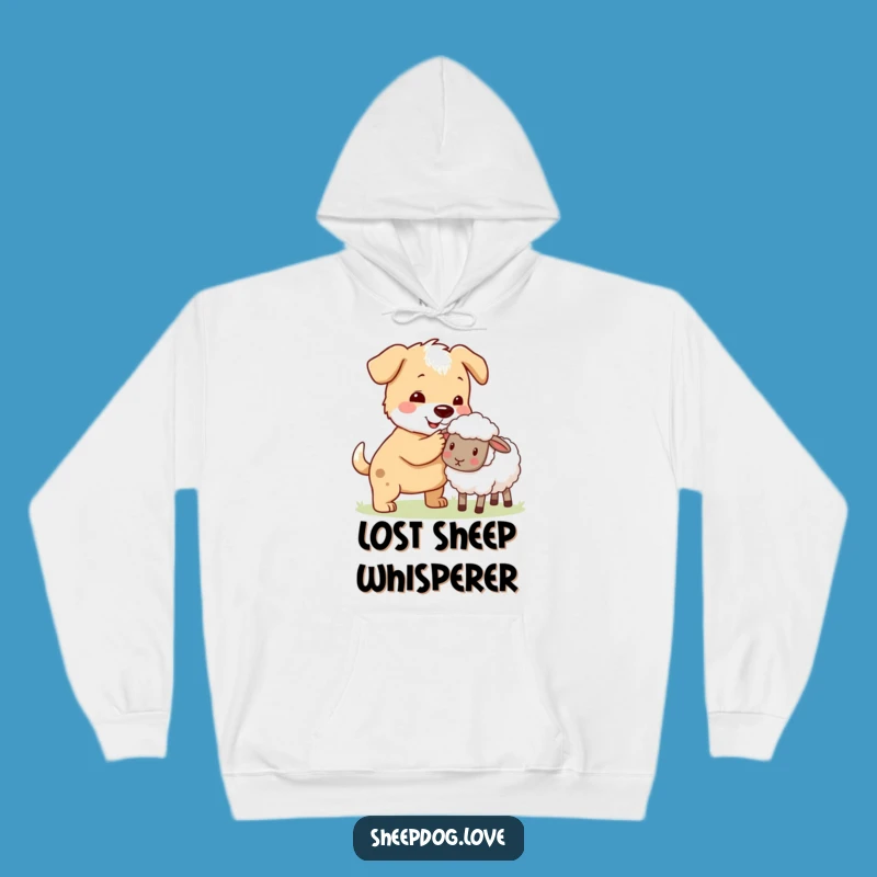 Funny Sheepdog Herder Hoodie: Cozy Up with a Helpful Hound