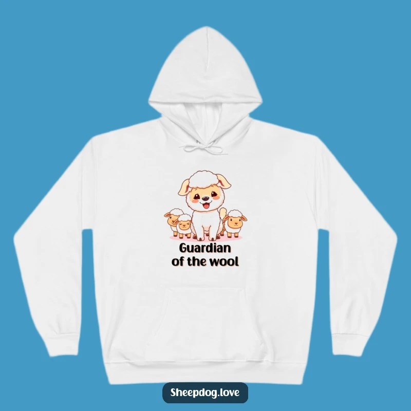 Cozy Funny Sheepdog Hoodie: Warm Comfort for Proud Moments