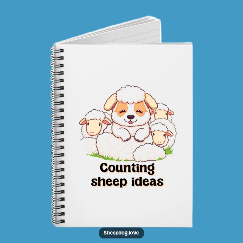 Funny Sheepdog Notebook: Jot Down Ideas with This Hilarious Herder's Funny Gift